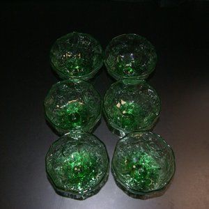 6 PEDESTAL DESSERT BOWLS